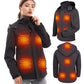 New Release Arris Heated Jacket for Women, Electric Warm Heating Coat with Rechargeable 7.4V Battery/USB-C Charging Port for Hunting, Fishing, Skiing, Fishing, Camping, Outdoor Working Activities