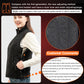 upgraded size panels for women's heated vest 