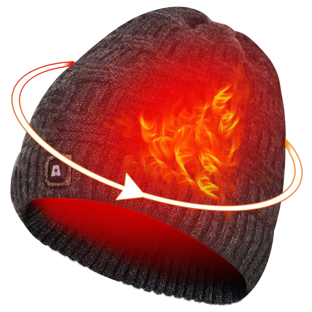 popular dark-grey heated hat in 2023