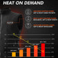 smart controller & 8 heating zones to meet your different requirements