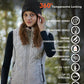 ARRIS Heated Vest for Women, Size Adjustable 7.4V Electric Warm Vest 8 Heating Panels with Battery Pack