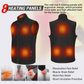 popular heated fleece vest for men in winter 