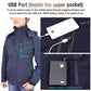 ARRIS Heated Jacket for Women with Battery, Electric Heating Coat W/ Detachable Hood / Full Zip / 8 Heating Panels