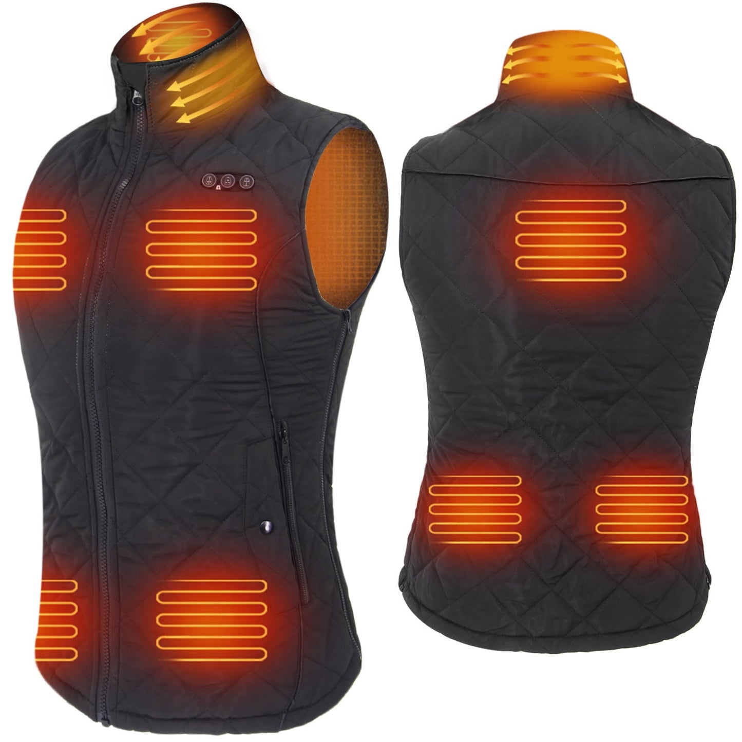 ARRIS Heated Vest for Women with 8 Heating Panels