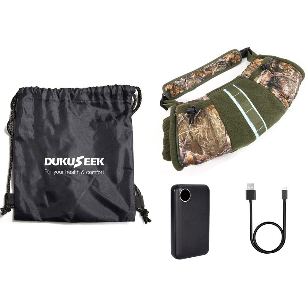 DUKUSEEK Heated Hunting Seat Cushion, Waterproof Outdoor Cushion with  Battery