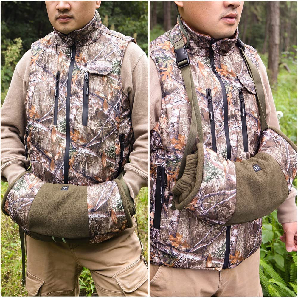 DUKUSEEK Heated Seat Cushion Electric Seat Warmer for Hunting Ice